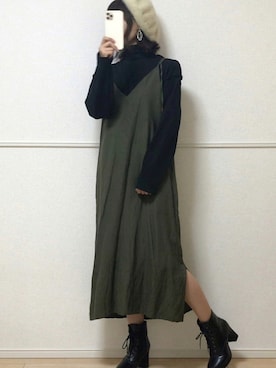 「AmbreNeige」｜「アイテム（ブーツ）」を使った、uniさん（レディース・161cm）の秋コーディネート