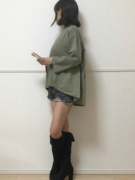 「ITEMS_URBANRESEARCH」｜uniさん（レディース・161cm）の秋コーディネート