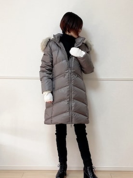 「カルバンクライン」｜「アイテム（ジャケット/アウター）」を使った、uniさん（レディース・161cm）の秋コーディネート