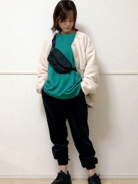 uniさん（レディース・161cm）の冬コーディネート