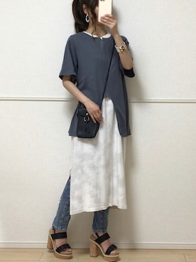 uniさん（レディース・161cm）の夏コーディネート