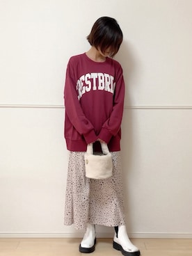 「cbクレストブリッジ」｜uniさん（レディース・161cm）の秋コーディネート