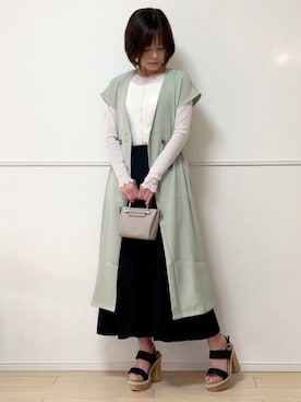 uniさん（レディース・161cm）の春コーディネート