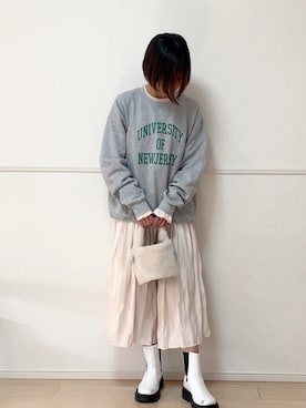 uniさん（レディース・161cm）の秋コーディネート