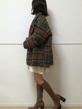 「byあしながおじさん」｜「アイテム（ジャケット/アウター）」を使った、uniさん（レディース・161cm）の秋コーディネート