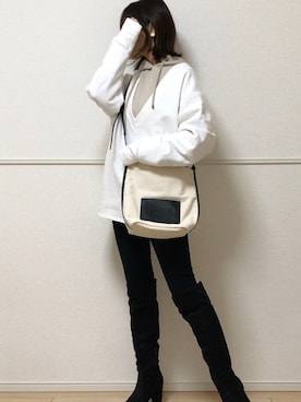 uniさん（レディース・161cm）の冬コーディネート