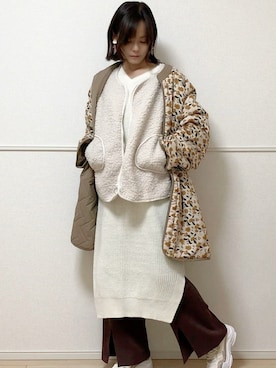 uniさん（レディース・161cm）の冬コーディネート