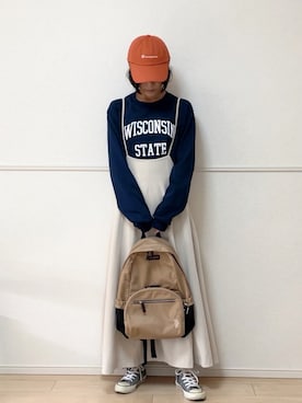 uniさん（レディース・161cm）の秋コーディネート