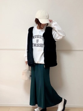 uniさん（レディース・161cm）の秋コーディネート