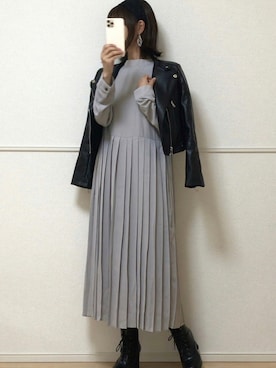 uniさん（レディース・161cm）の秋コーディネート