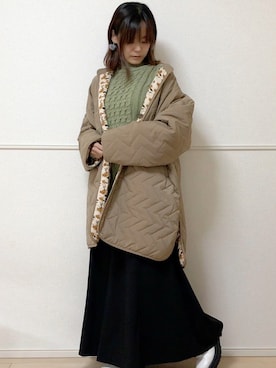 uniさん（レディース・161cm）の冬コーディネート