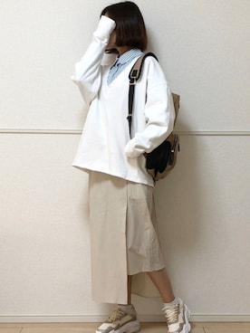 uniさん(レディース・161cm)の冬コーディネート