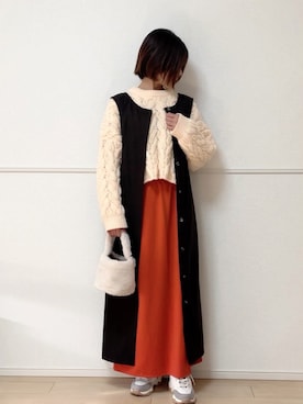 「AmbreNeige」｜uniさん（レディース・161cm）の秋コーディネート
