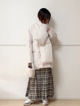 uniさん（レディース・161cm）の冬コーディネート