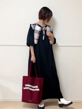 「cbクレストブリッジ」｜uniさん（レディース・161cm）の秋コーディネート