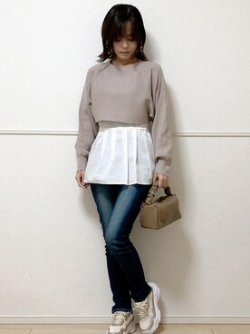 uniさん（レディース・161cm）の冬コーディネート