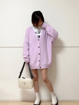 「Angie」｜uniさん（レディース・161cm）の冬コーディネート