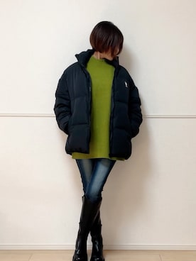 「C17（シーセブンティーン）のアイテム」を使った、uniさん（レディース・161cm）の秋コーディネート