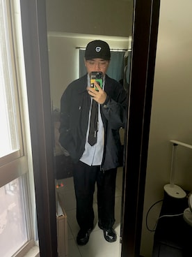 「アイテム（マウンテンパーカー）」を使った、NICK さん（メンズ・173cm）の秋コーディネート