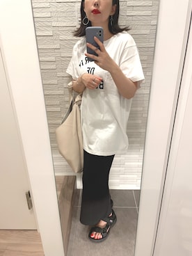 「Java（ジャバ）のアイテム」を使った、mhさん（レディース・155cm）の夏コーディネート