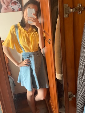 「ESPRIT（エスプリ）のアイテム」を使った、pennyさん（レディース・163cm）の夏コーディネート
