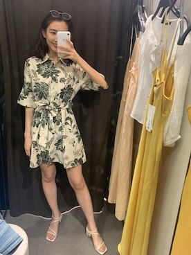 「BELLE（ベル）のアイテム」を使った、pennyさん（レディース・163cm）の夏コーディネート