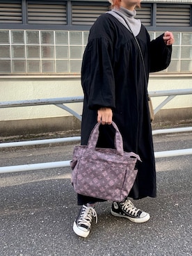 YOKOBORIさん（レディース・156cm）の冬コーディネート