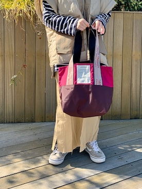 YOKOBORIさん（レディース・156cm）の冬コーディネート