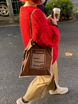 YOKOBORIさん（レディース・156cm）の冬コーディネート