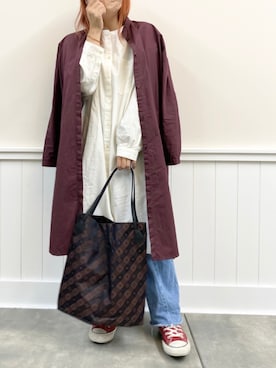 YOKOBORIさん(レディース・156cm)の秋コーディネート