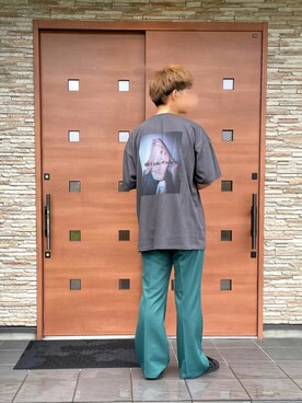 「LUGG NAGG（ラグナグ）のアイテム」を使った、ilh.さん（メンズ・178cm）の夏コーディネート
