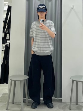 Hakuさん（メンズ・172cm）の夏コーディネート