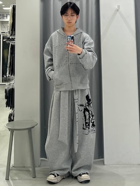 Hakuさん（メンズ・172cm）の冬コーディネート