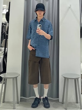 Hakuさん(メンズ・172cm)の夏コーディネート