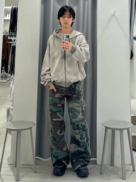 Hakuさん（メンズ・172cm）の冬コーディネート