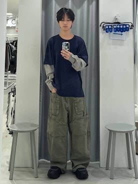 Hakuさん(メンズ・172cm)の秋コーディネート