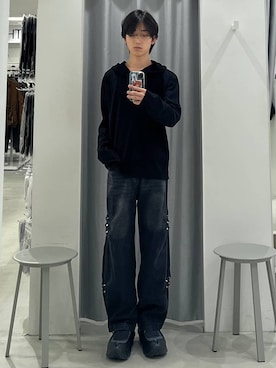 Hakuさん(メンズ・172cm)の冬コーディネート