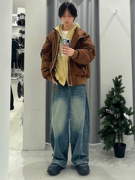 Hakuさん(メンズ・172cm)の冬コーディネート