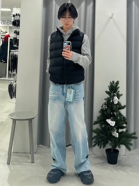 Hakuさん（メンズ・172cm）の冬コーディネート