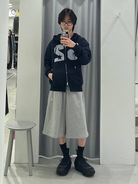 「ALAND（エーランド）のアイテム」を使った、Hakuさん（メンズ・172cm）の春コーディネート