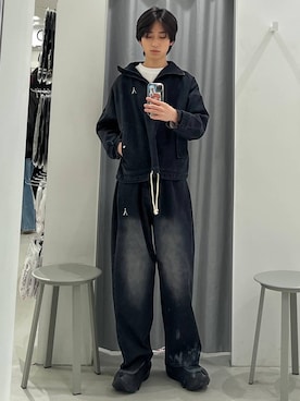 Hakuさん（メンズ・172cm）の冬コーディネート