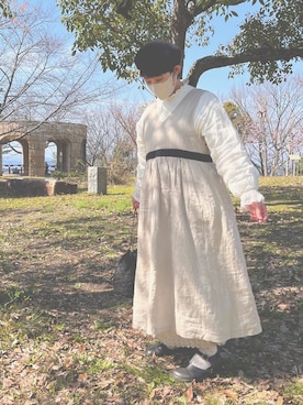 「Diu（ディウ）のアイテム」を使った、maaa*さん（レディース・154cm）の春コーディネート