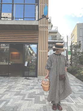 「Diu（ディウ）のアイテム」を使った、maaa*さん（レディース・154cm）の春コーディネート