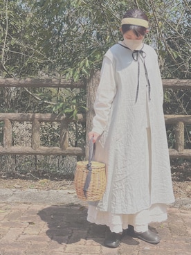 「Diu（ディウ）のアイテム」を使った、maaa*さん（レディース・154cm）の春コーディネート