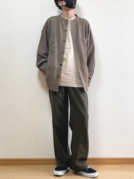 「Happy John（ハッピージョン）のアイテム」を使った、ゆうさん（メンズ・165cm）の秋コーディネート