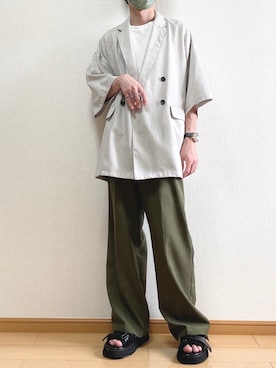 ゆうさん（メンズ・165cm）の夏コーディネート