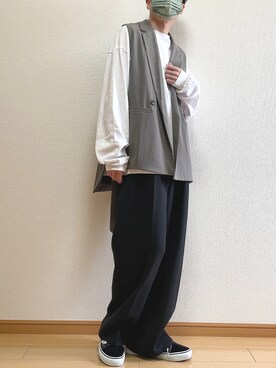 ゆうさん(メンズ・165cm)の春コーディネート