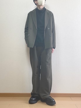 「Happy John（ハッピージョン）のアイテム（ジャケット/アウター）」を使った、ゆうさん（メンズ・165cm）の春コーディネート