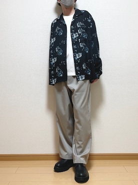 「SUGGESTION（サジェッション）のアイテム」を使った、ゆうさん（メンズ・165cm）の春コーディネート