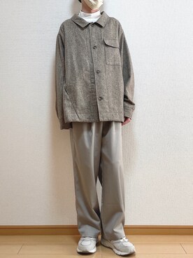 「unrelaxing（アンリラクシング）のアイテム（パンツ）」を使った、ゆうさん（メンズ・165cm）の春コーディネート
